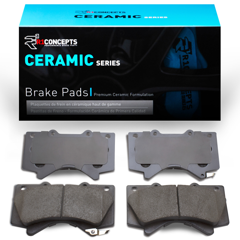 Lexus LX570 Brake Pads - Front - R1 Concepts - Ceramic - `07-`22